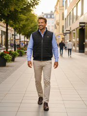 Actium - Navyblue | Steppelt átmeneti férfi mellény (s.kék)