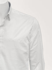 Brake - White | Egyszínű hosszú ujjú oxford ing (fehér)