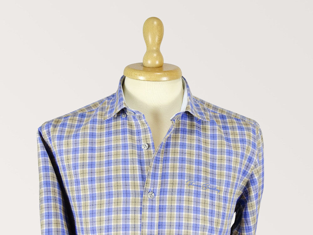 Ascona - Blue, beige, white
