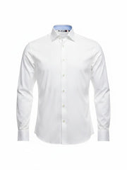 Brake - White | Egyszínű hosszú ujjú oxford ing (fehér)