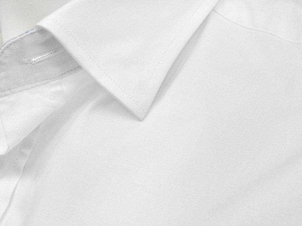 Brake - White | Egyszínű hosszú ujjú oxford ing (fehér)