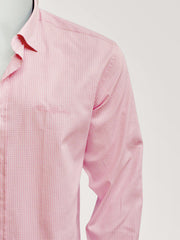 Chur - Pink | Aprókockás oxford ing (rózsaszín, fehér)